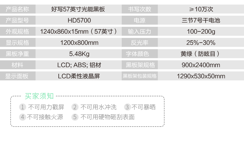 黑板使用場景57英寸：會議、辦公、培訓(xùn)、家教、家庭；會議/辦公一鍵清除，反復(fù)書寫，高效的便利，讓公司團隊加快步伐